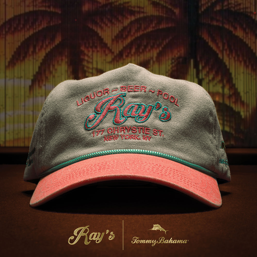 Ray's x Tommy Bahama Hat - Coral