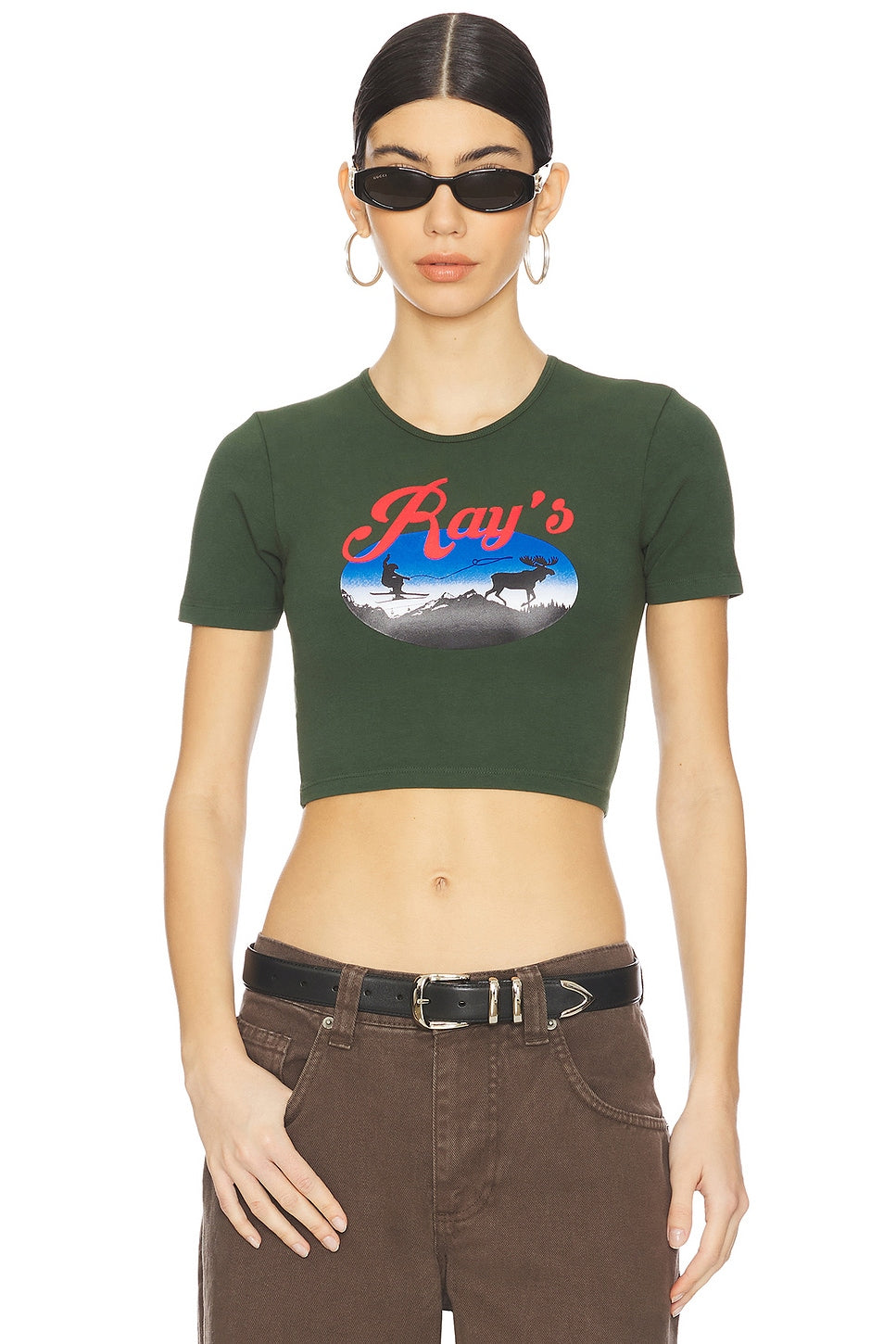 Ski Adventure Crop Top
