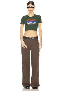 Ski Adventure Crop Top