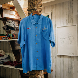 The Wickie Camp Shirt - Blue